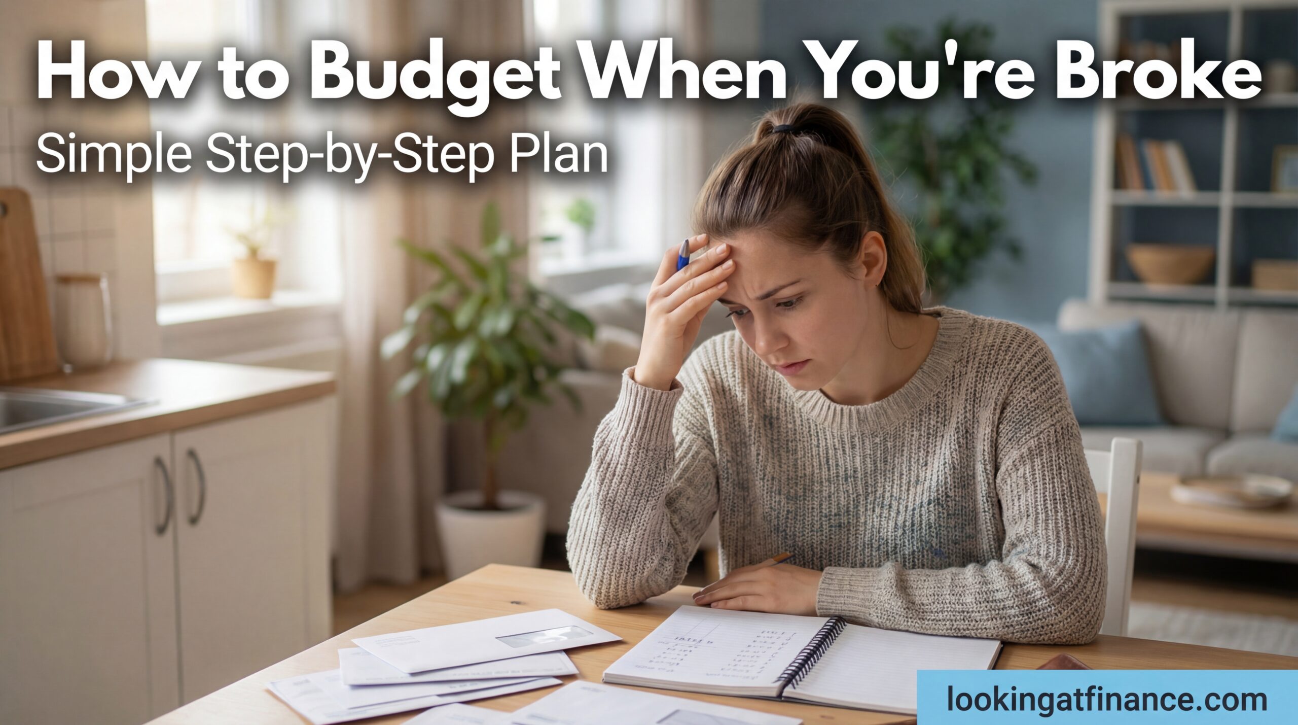 How to Budget When You’re Broke (Step-by-Step)