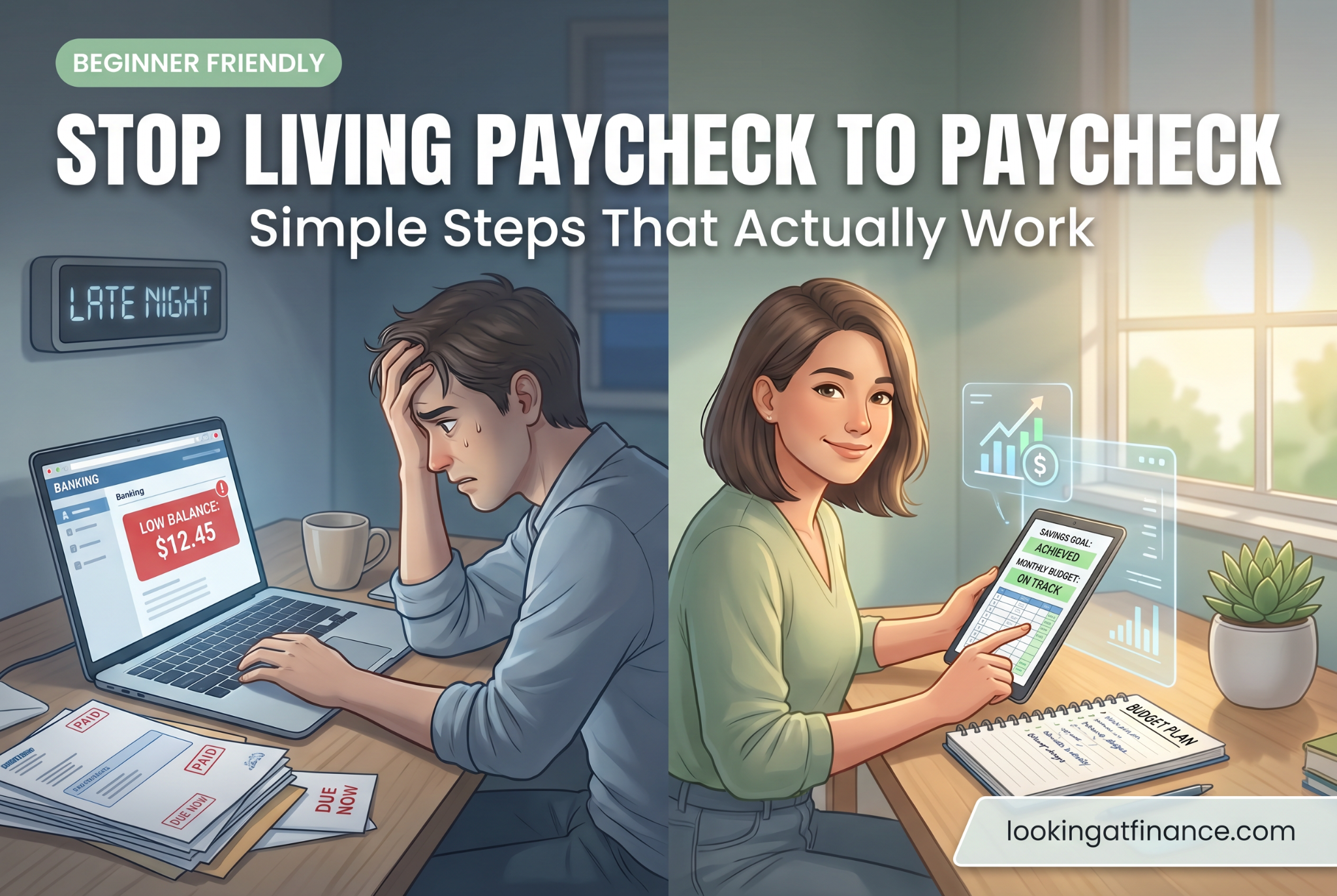 How to Stop Living Paycheck to Paycheck