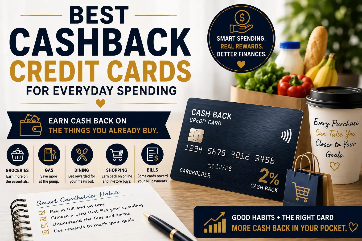 Best Cashback Credit Cards for Everyday Spending