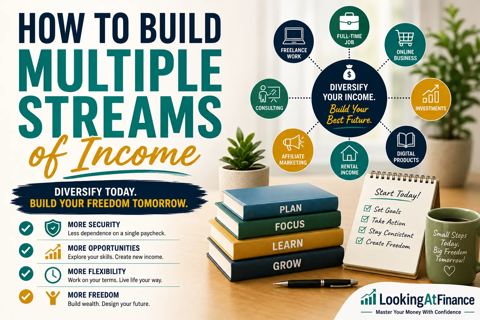 How to Build Multiple Streams of Income