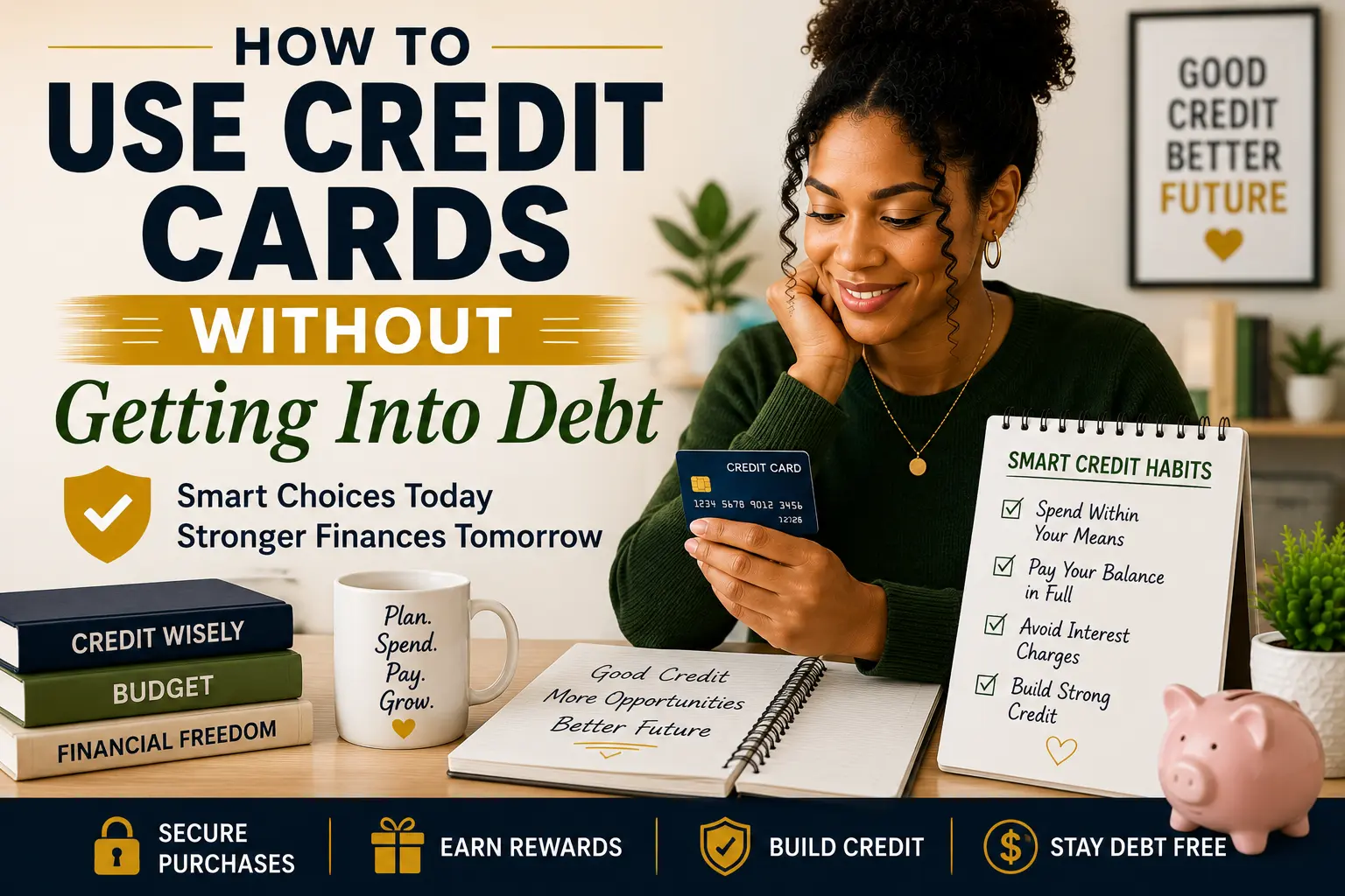 How to Use Credit Cards Without Getting Into Debt